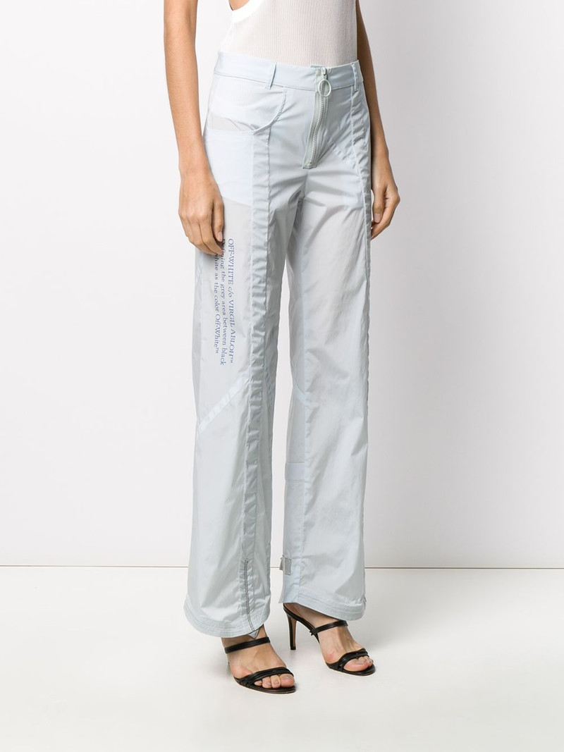 panelled palazzo pants 3