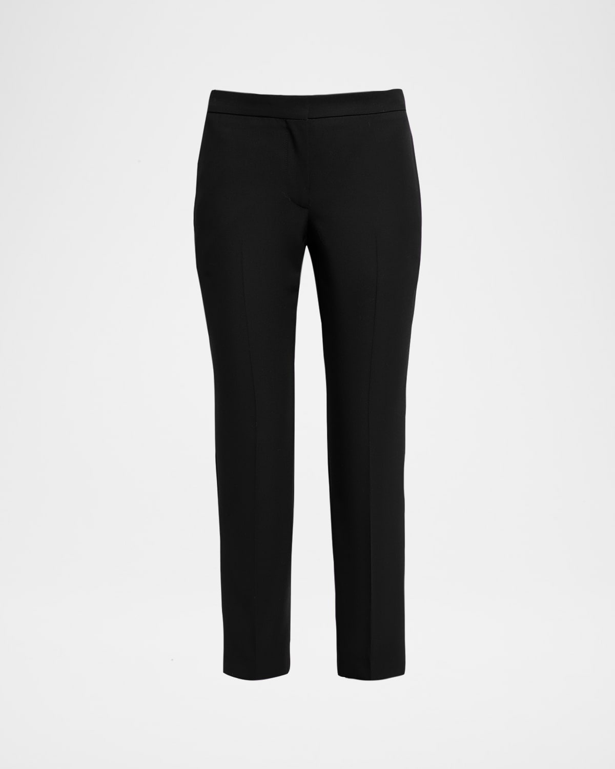 Cropped Cigarette Trousers - 1