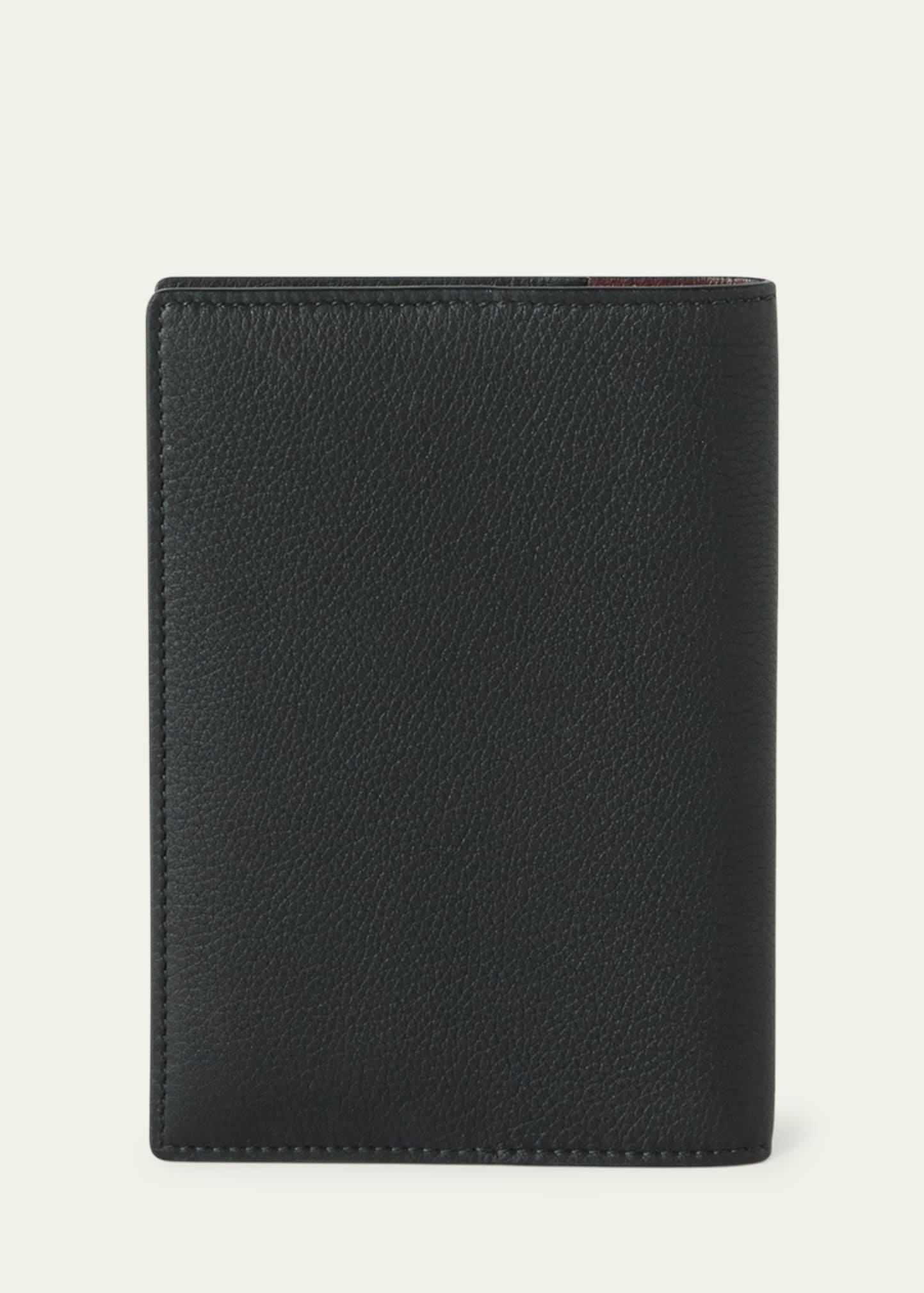 Men's Leather Passport Cover - 2