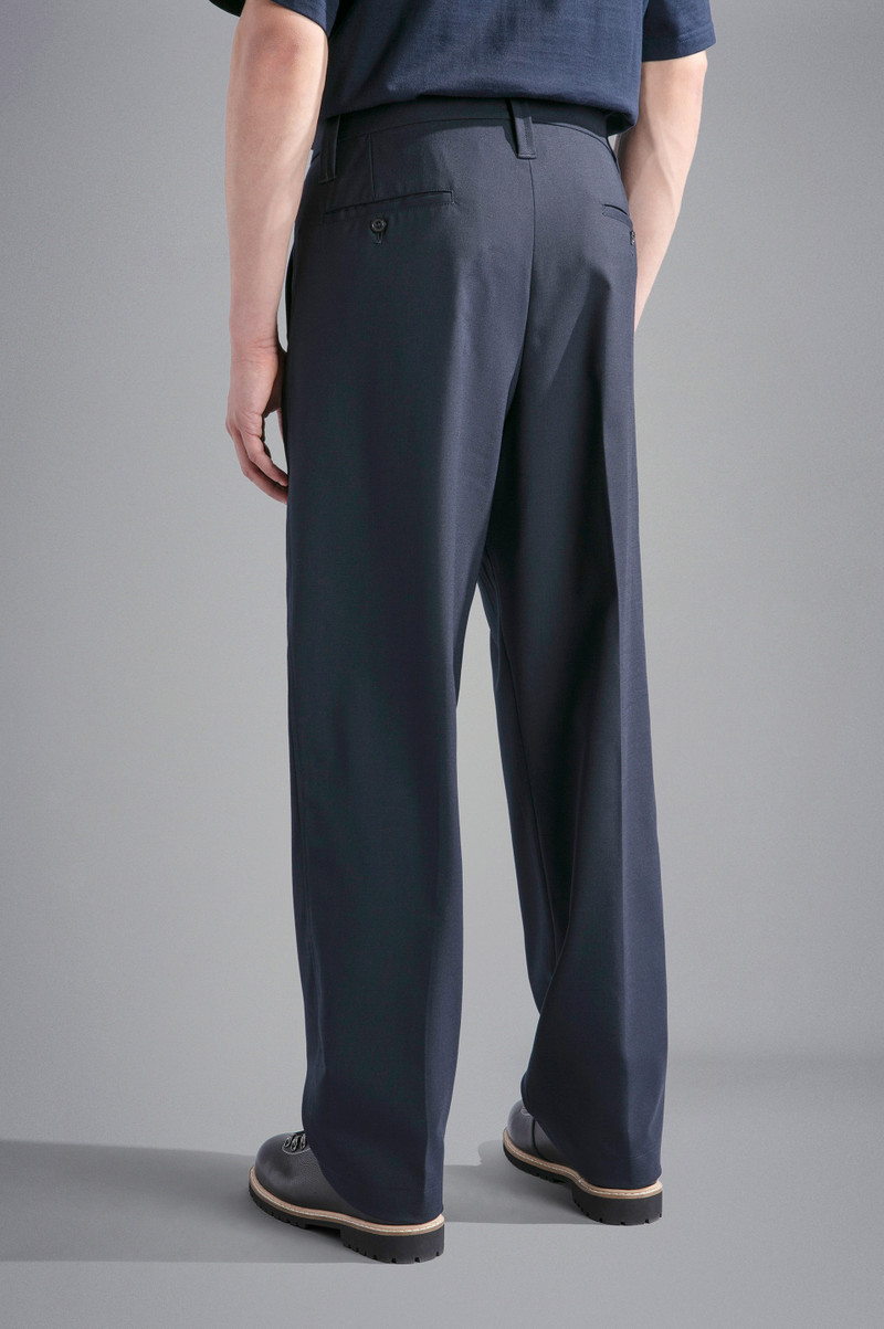 TECHNICAL WOOL CHINO TROUSERS 3