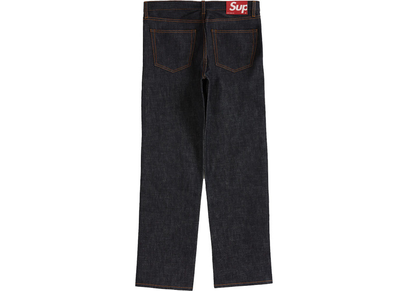 Supreme Supreme Rigid Slim Jean (SS20) RRigid Indigo outlook