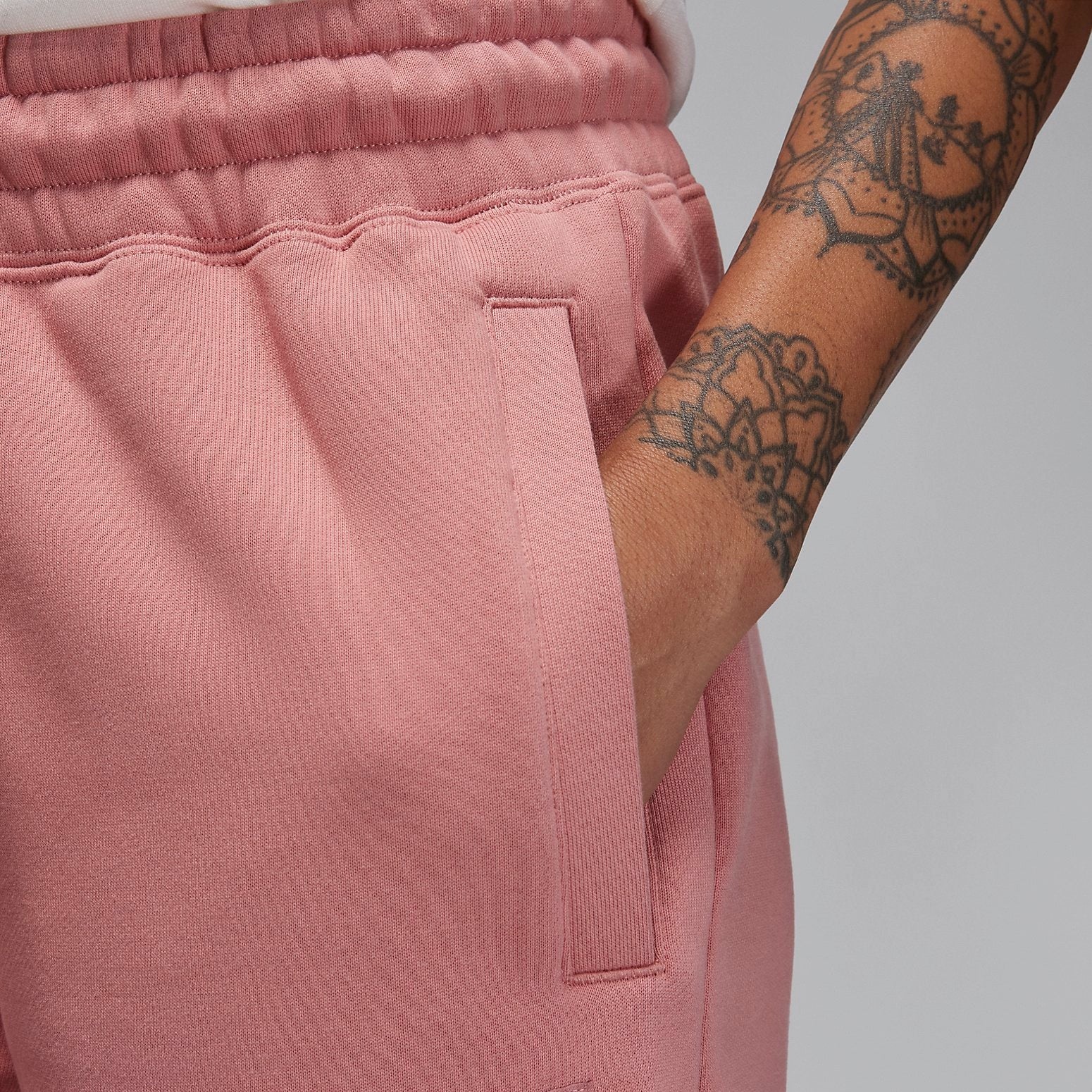 (WMNS) Air Jordan Flight Pants 'Red Stardust' FB5114-618 - 4