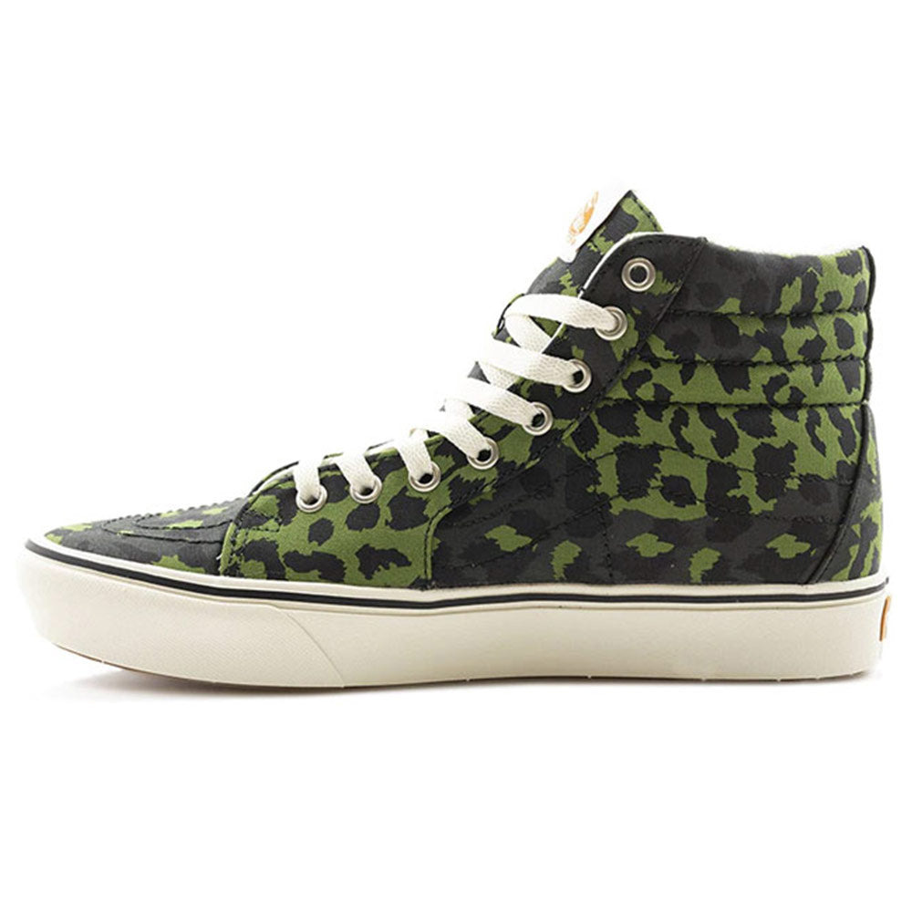 Vans | Comfycush Sk8-HI Shoes 'Leopard / Cactus Scarab' - 2