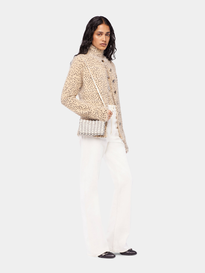 TURTLE-NECK SLEEVELESS TOP IN BRUSHED KNIT 3