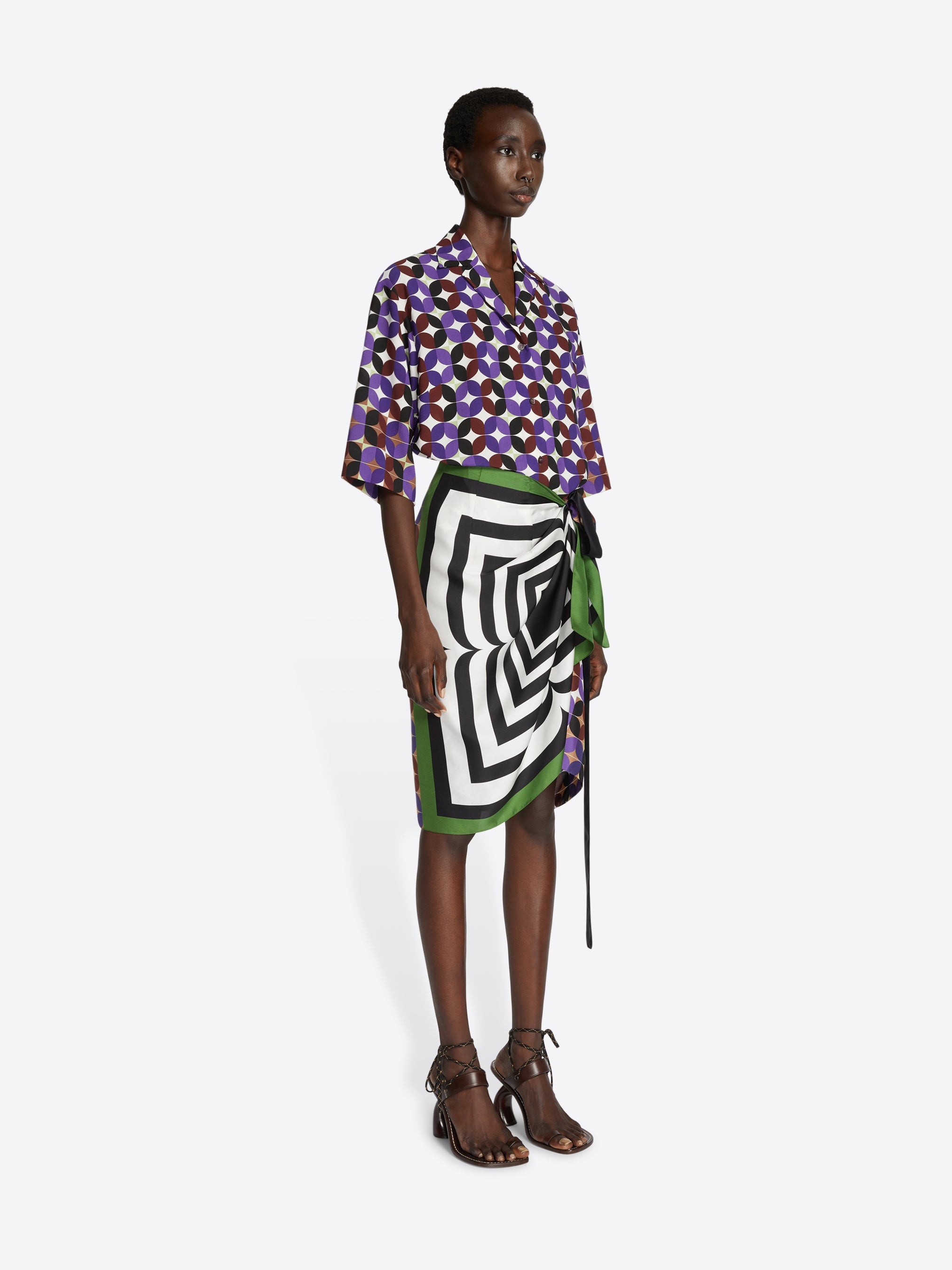 WRAP SCARF-SKIRT - 3