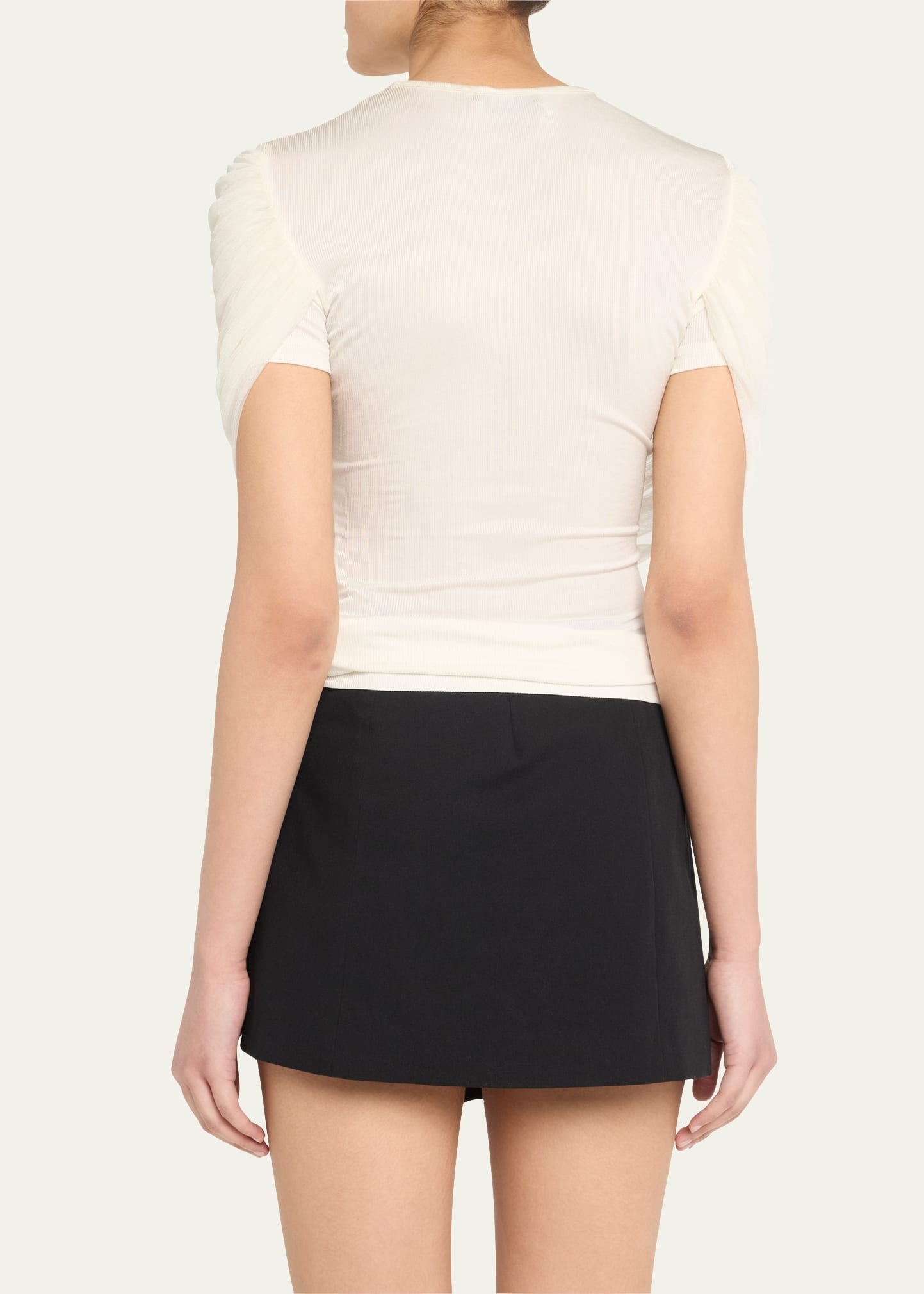 Sonora Veiled Short-Sleeve T-Shirt - 3