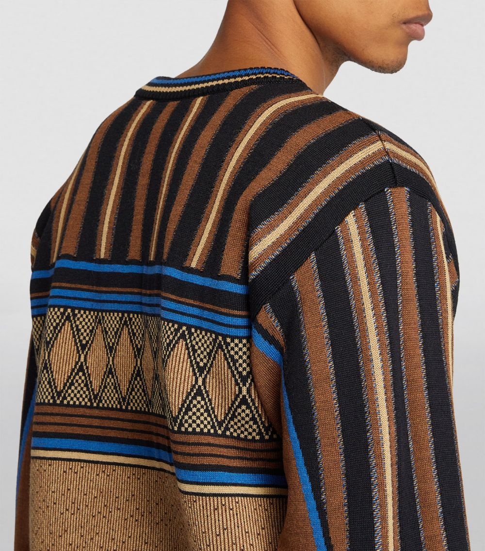 Wool Patterned Sweater - 6
