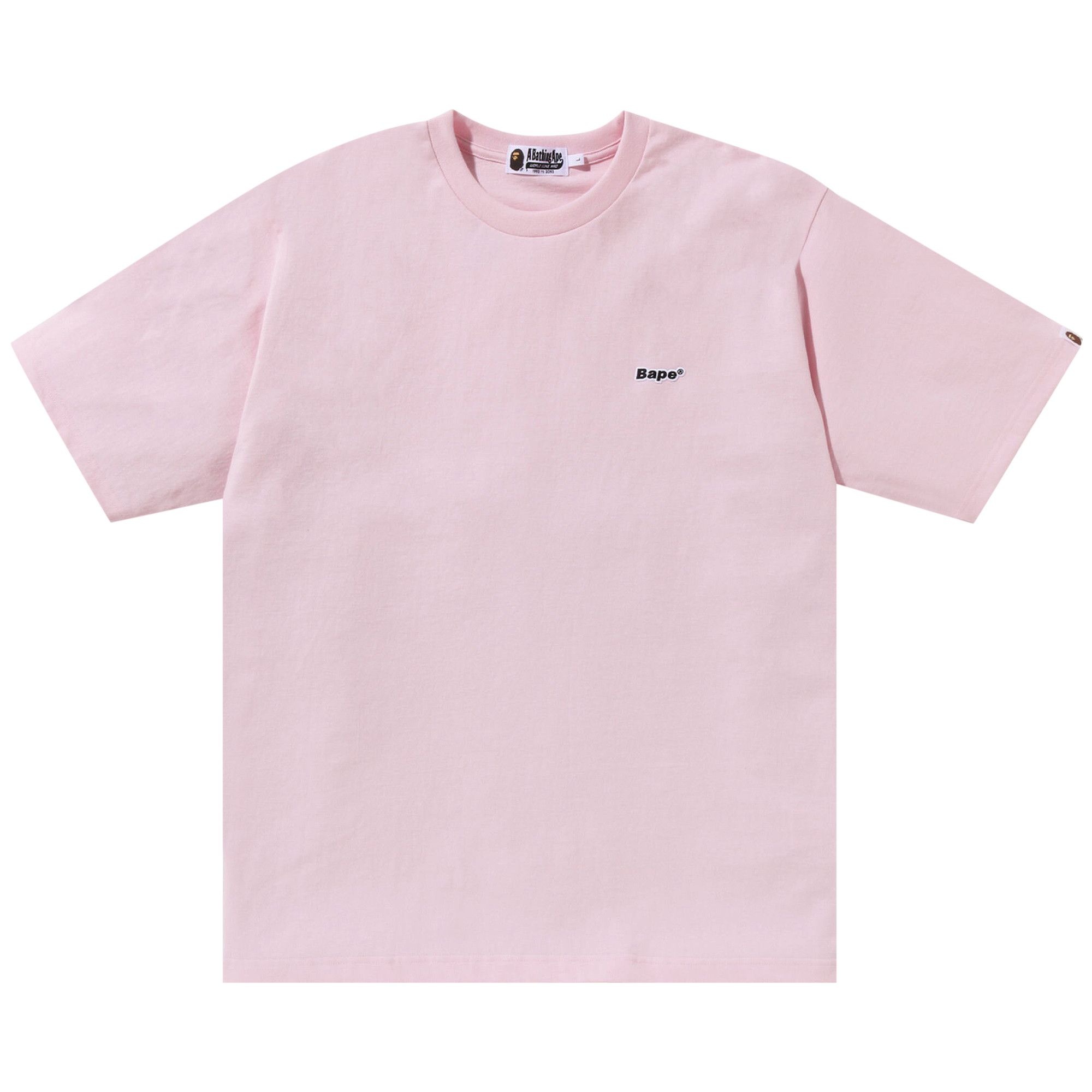 BAPE One Point Relaxed Fit Tee 'Pink' - 1