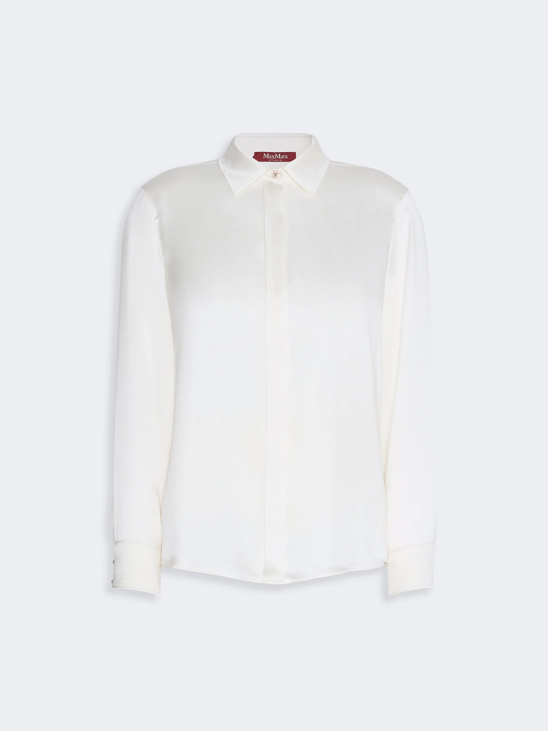 XERO Mannish silk satin shirt - SILK - 1