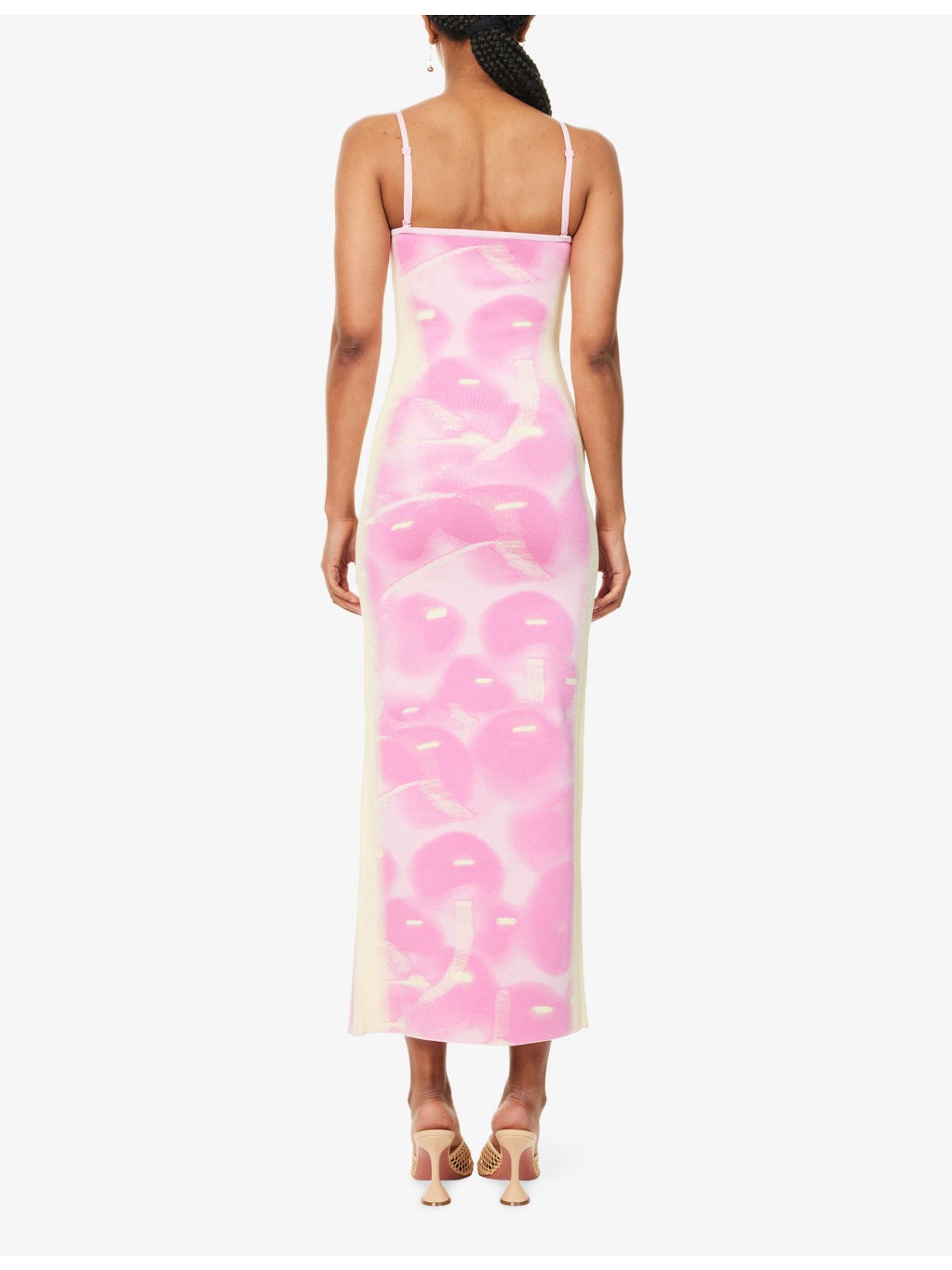 Iris Shoulder-Straps Stretch-Woven Maxi Dress - 4