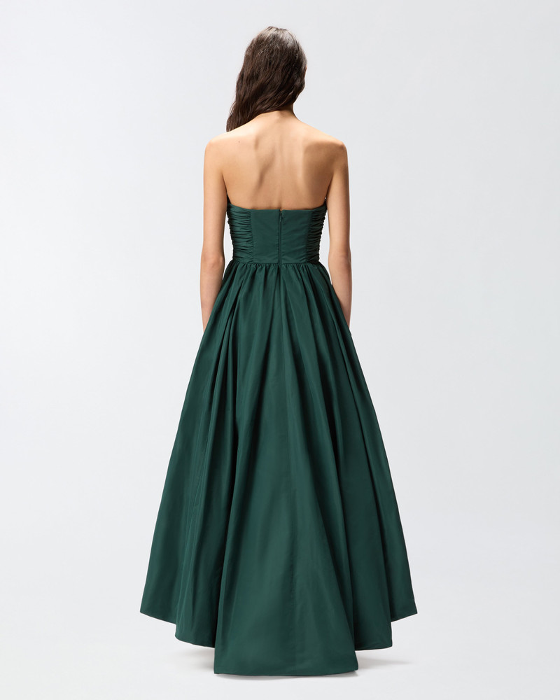 LONG, ELEGANT TAFFETA DRESS 5