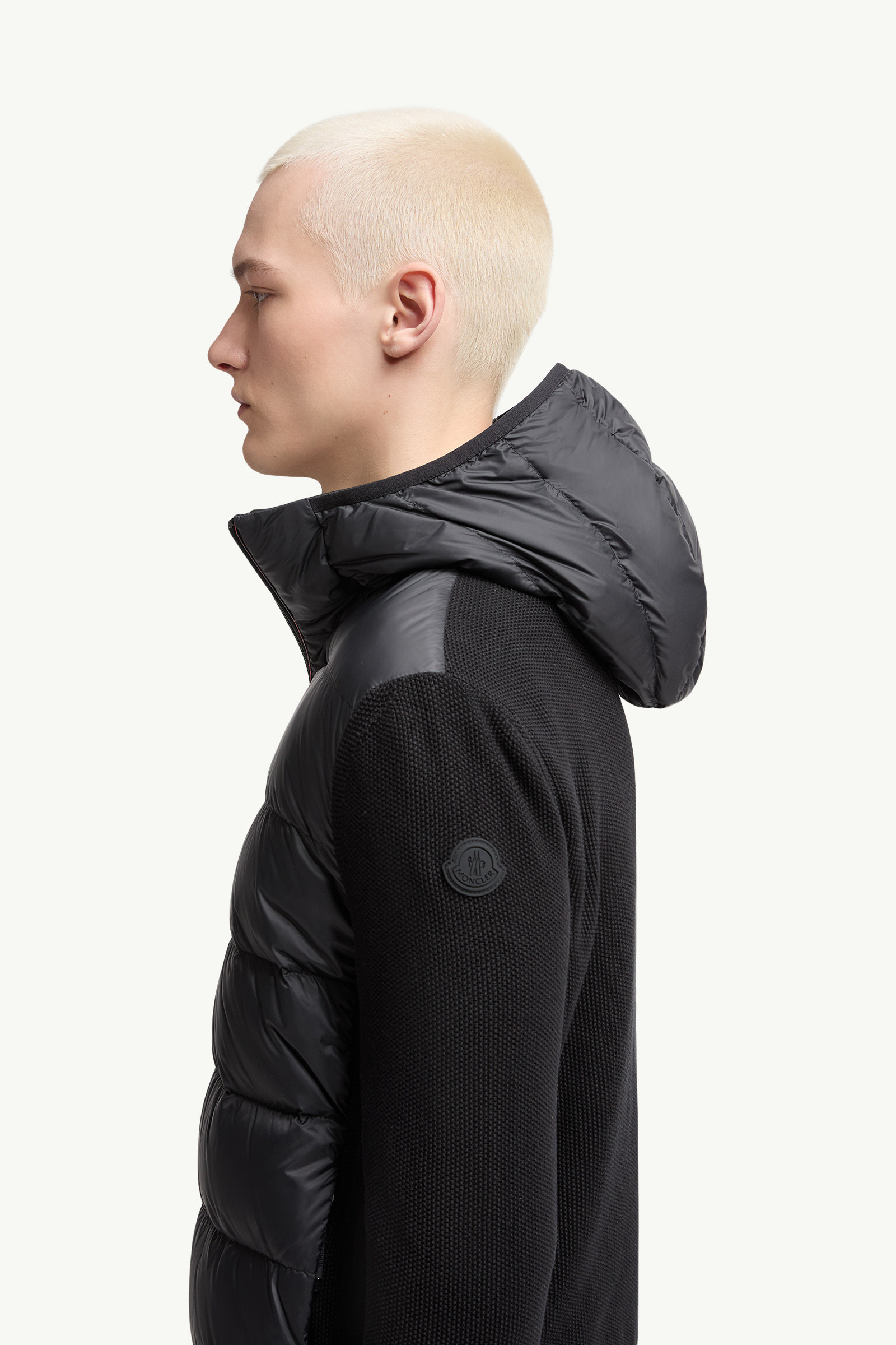 Padded Cotton Zip-Up Hoodie - 4