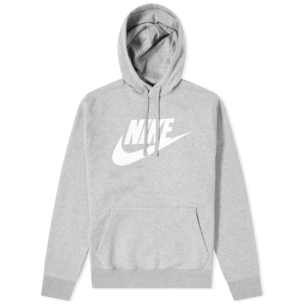 Nike Club Popover Logo Hoody - 1