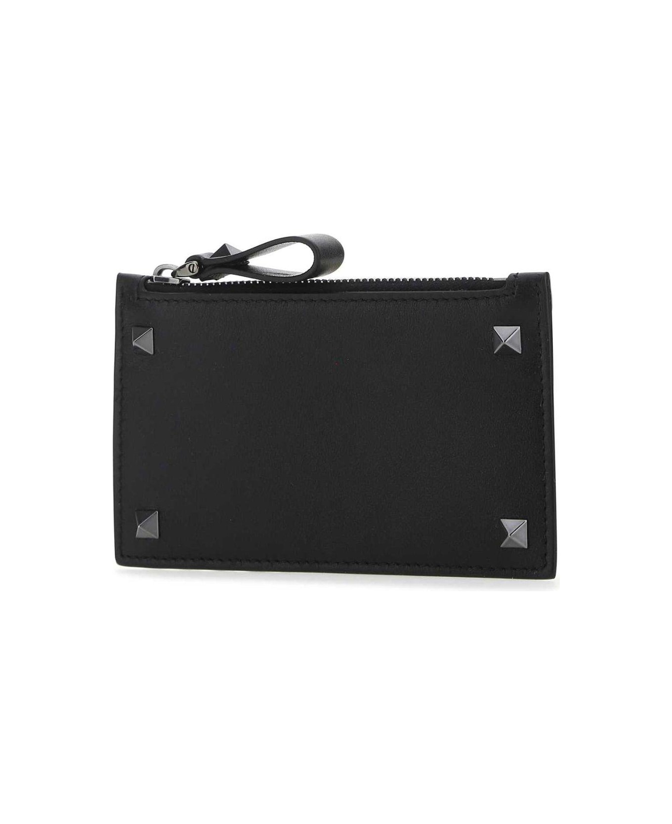 Garavani Rockstud Zip-up Card Holder - 3