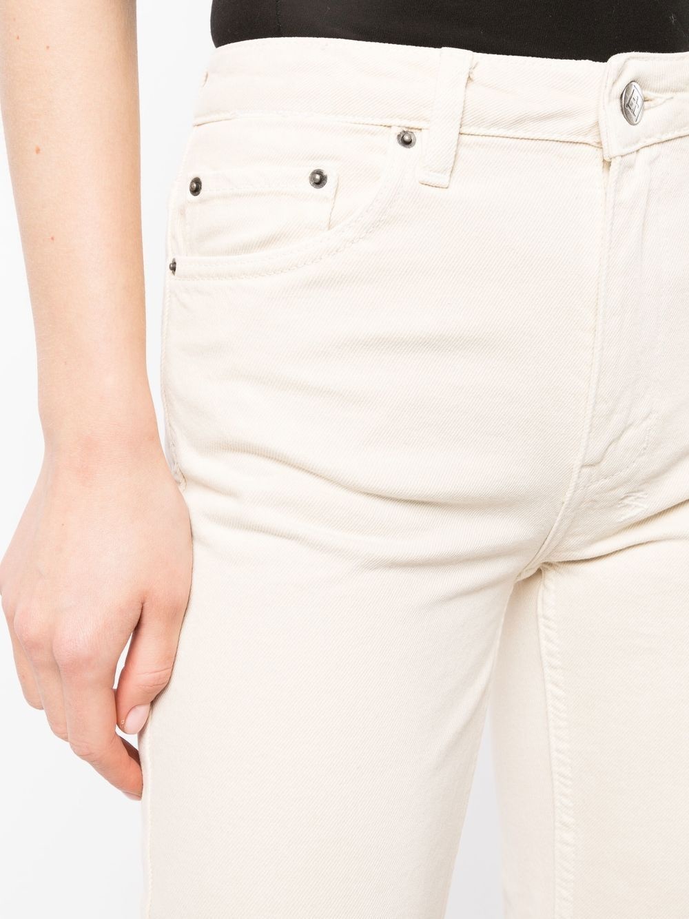 Nine O Mallow cropped jeans - 5