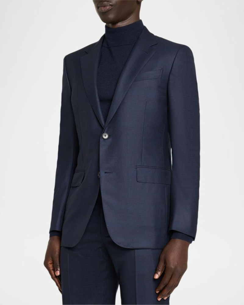 Men's 12milmil12 Wool Tonal Check Suit 4
