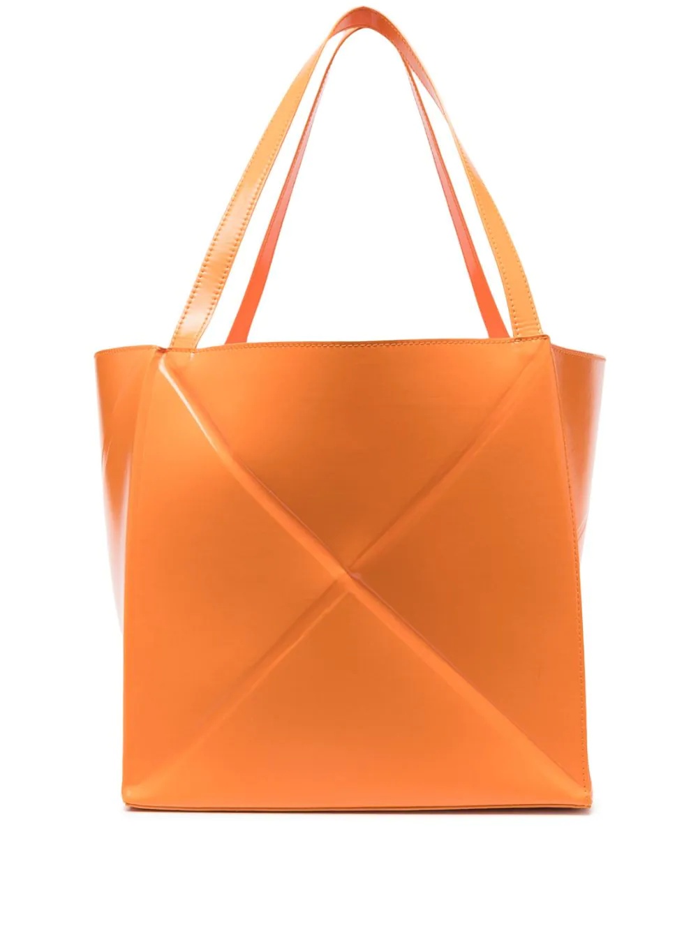 vegan leather tote bag - 1