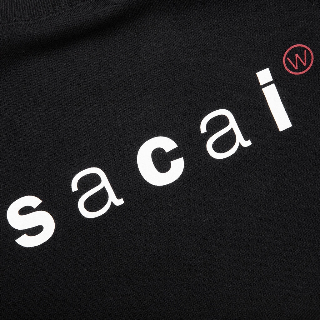SACAI X WTAPS PRINT PULLOVER - BLACK - 3