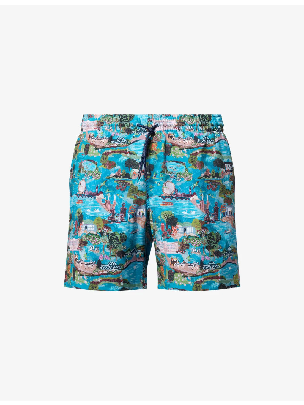 London Scenic Printed Swim Shorts - 1