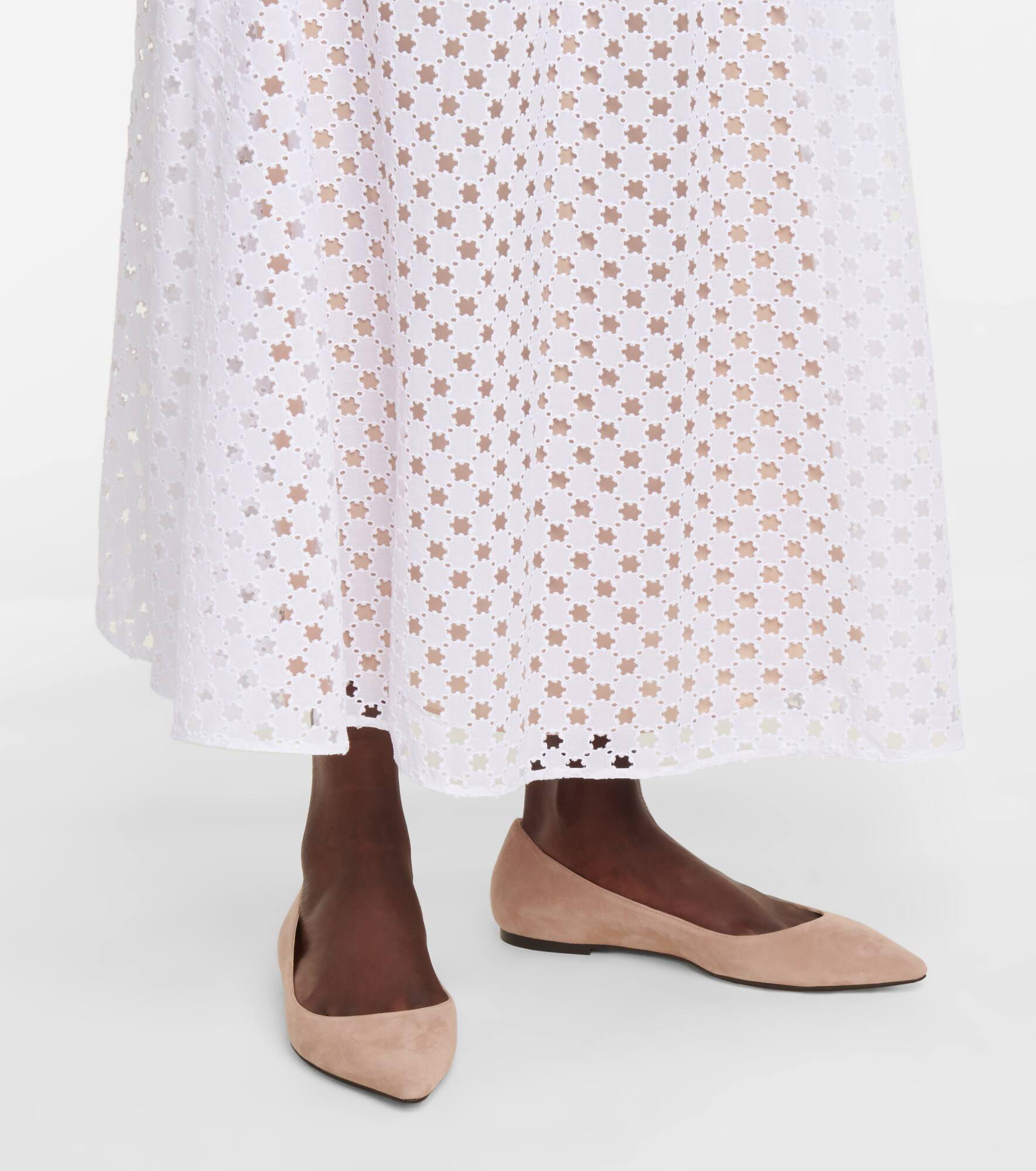 Romy suede ballet flats - 4