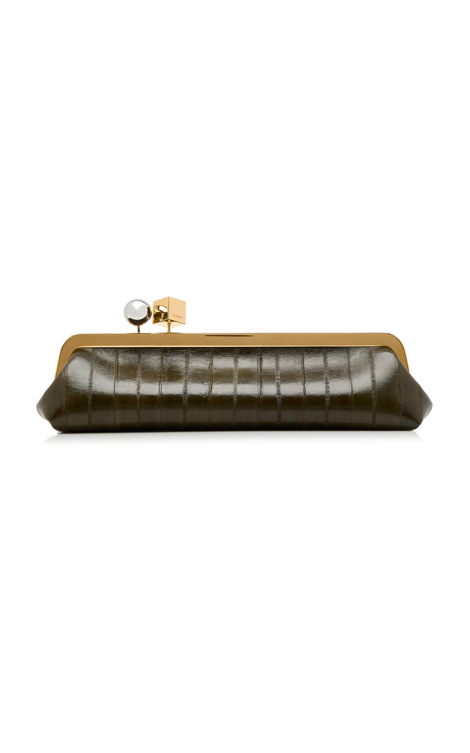 The Salon Cotton Clutch green - 1