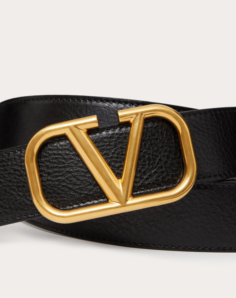 Valentino VLOGO SIGNATURE BELT IN OMBRÉ COWHIDE outlook
