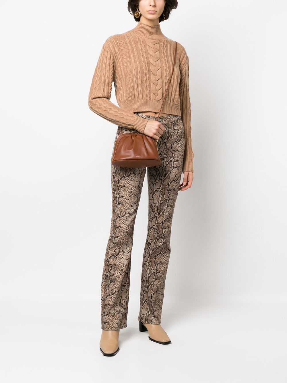 faux-leather shoulder bag - 2
