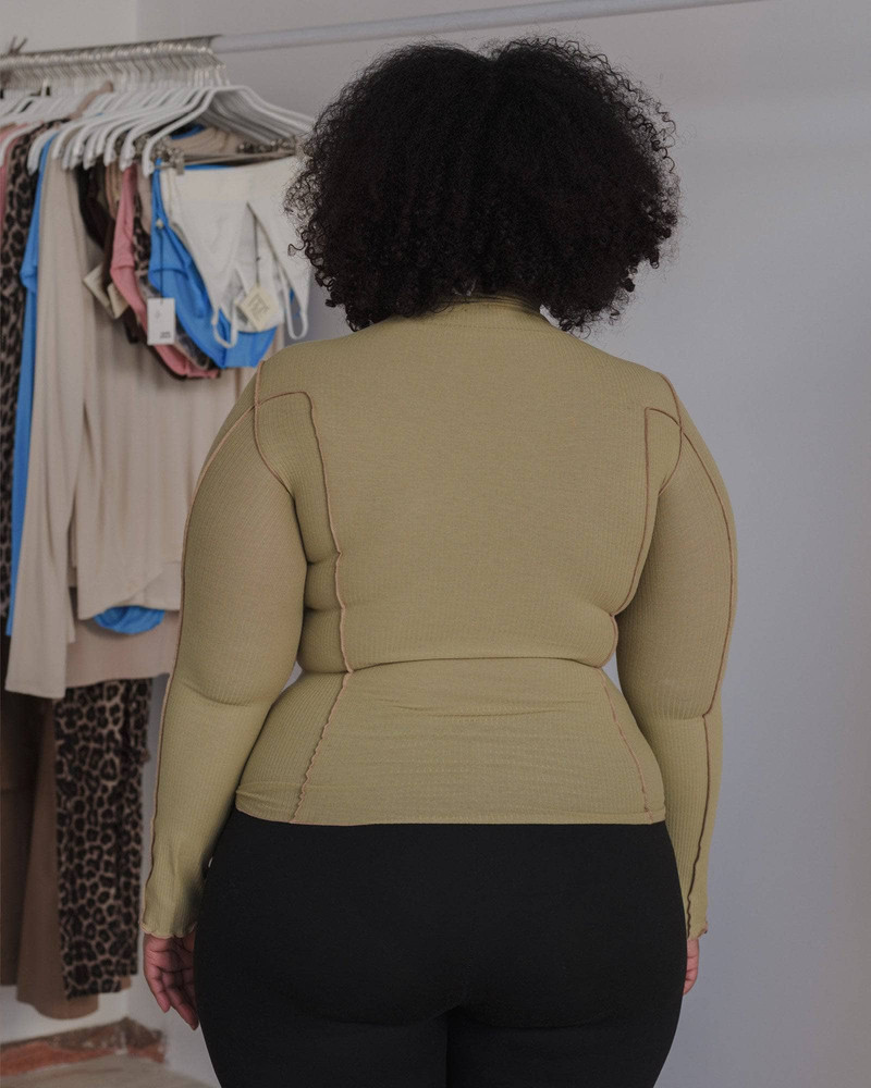 Omato Turtleneck - Fine Organic Cotton Rib 3