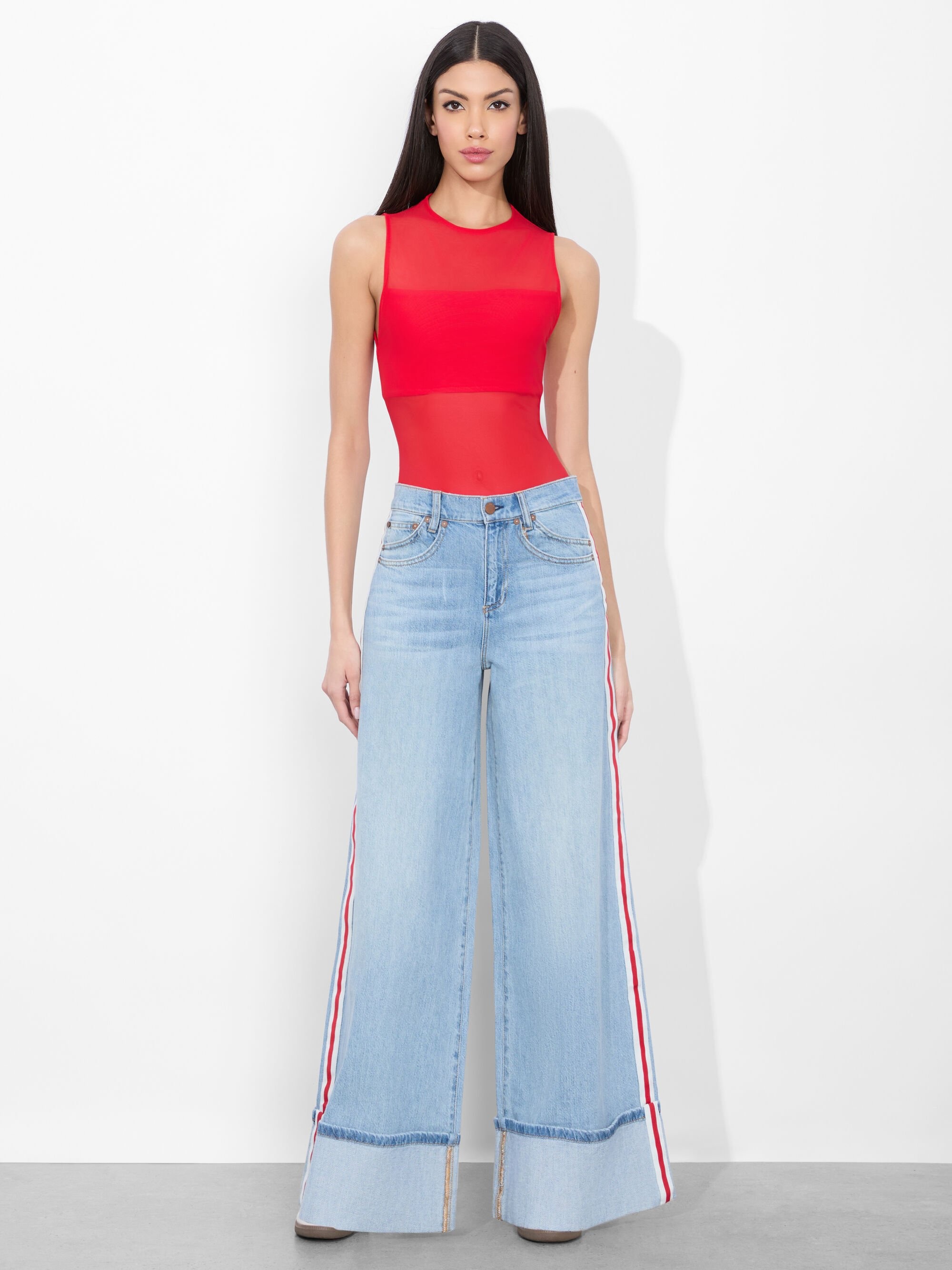 BANDEAU SLEEVELESS BODYSUIT - 3