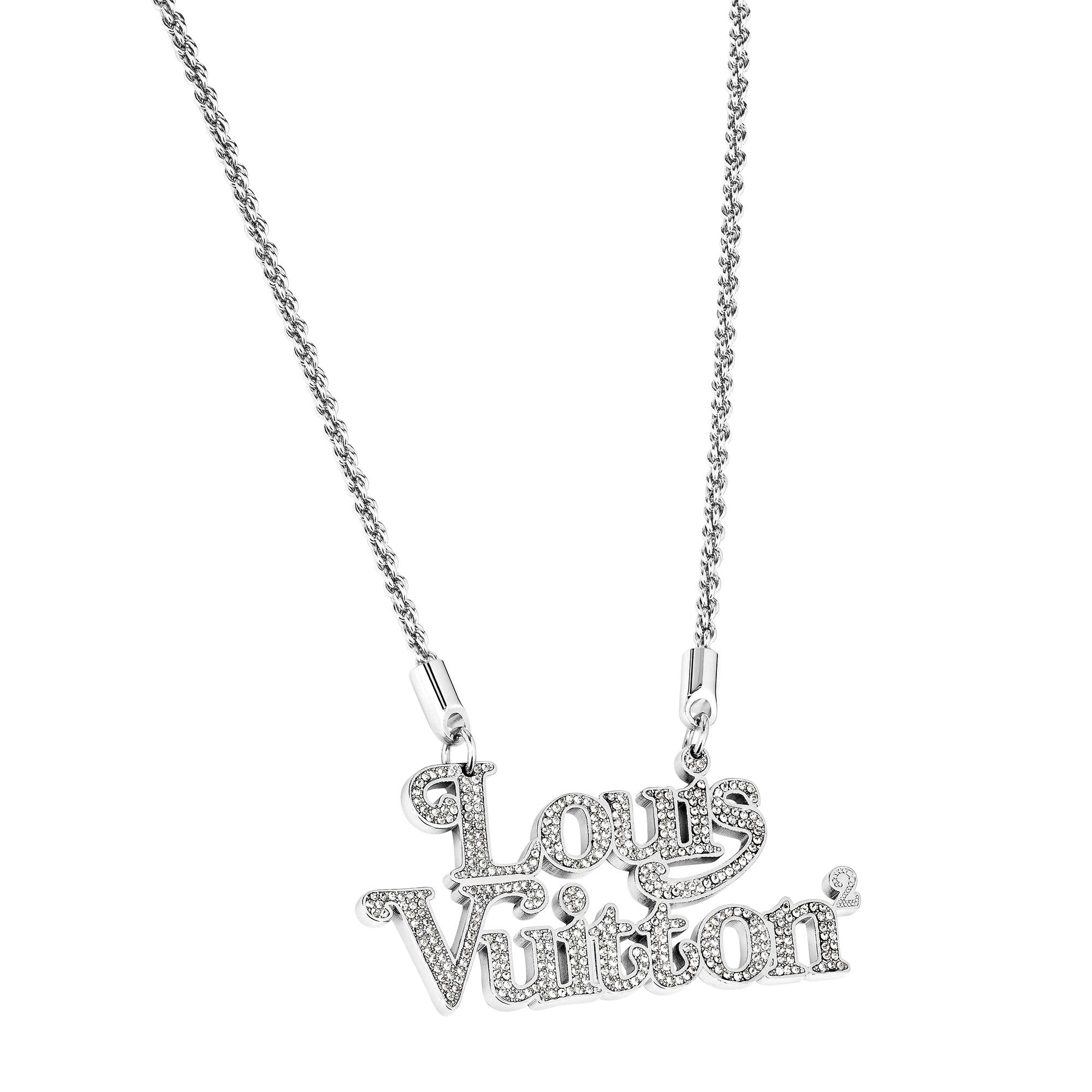 Squared LV Necklace - 2