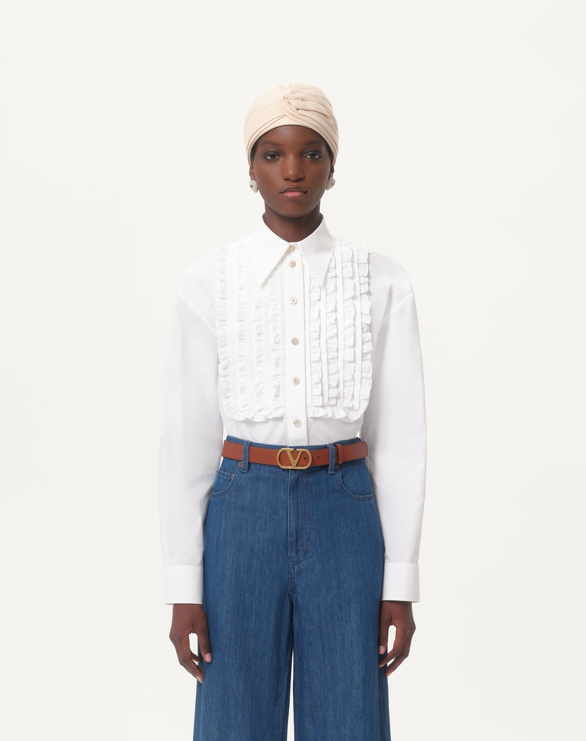 COTTON POPELINE SHIRT - 6
