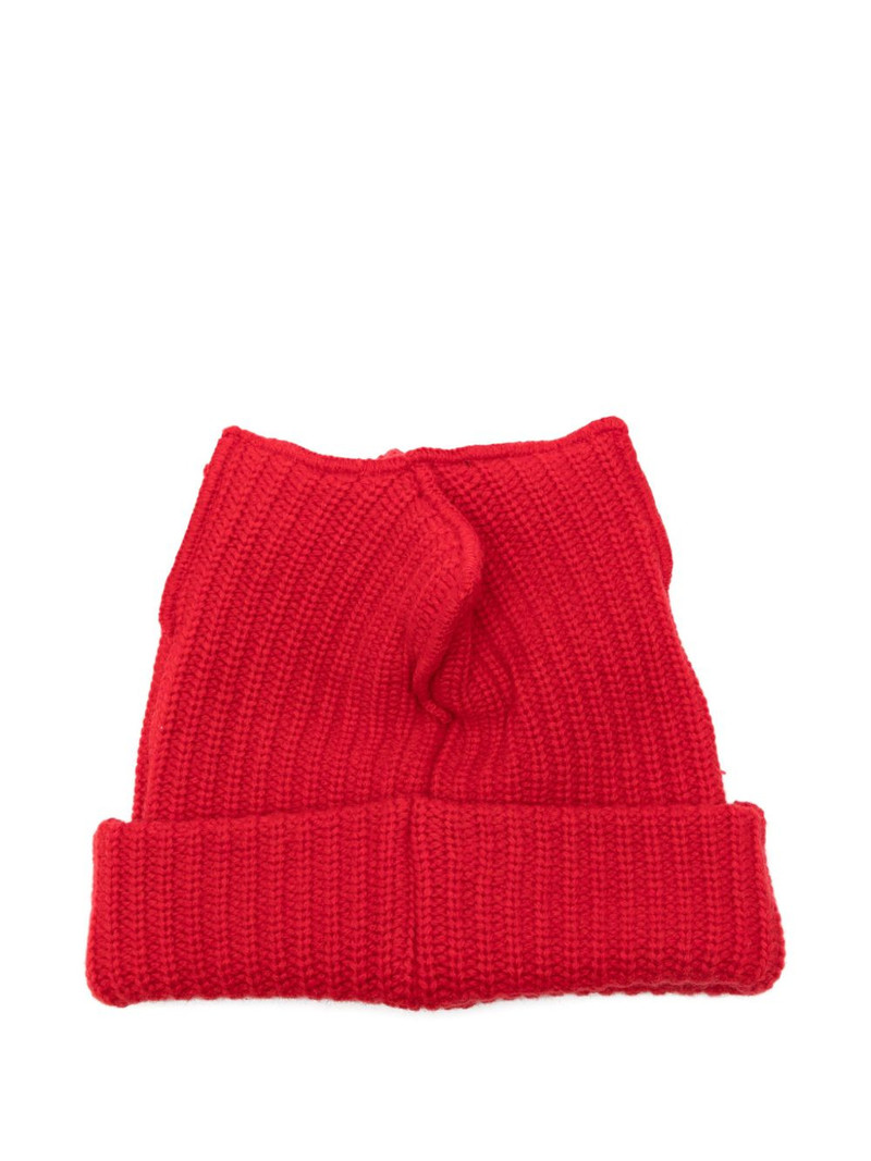 CHARLES JEFFREY LOVERBOY button-detail beanie outlook