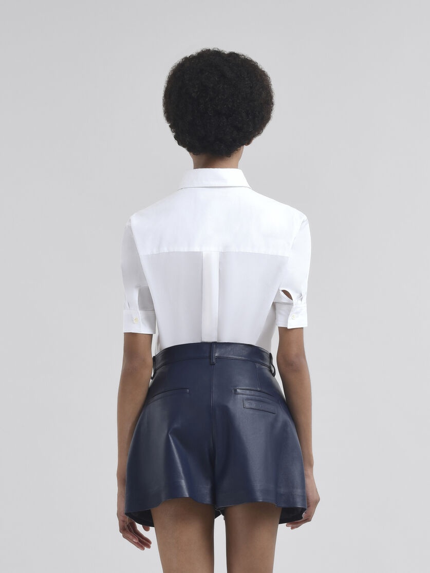 BLUE NAPPA SHORTS - 3