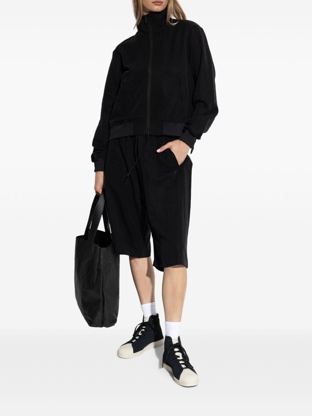 cut-out jacket - 2
