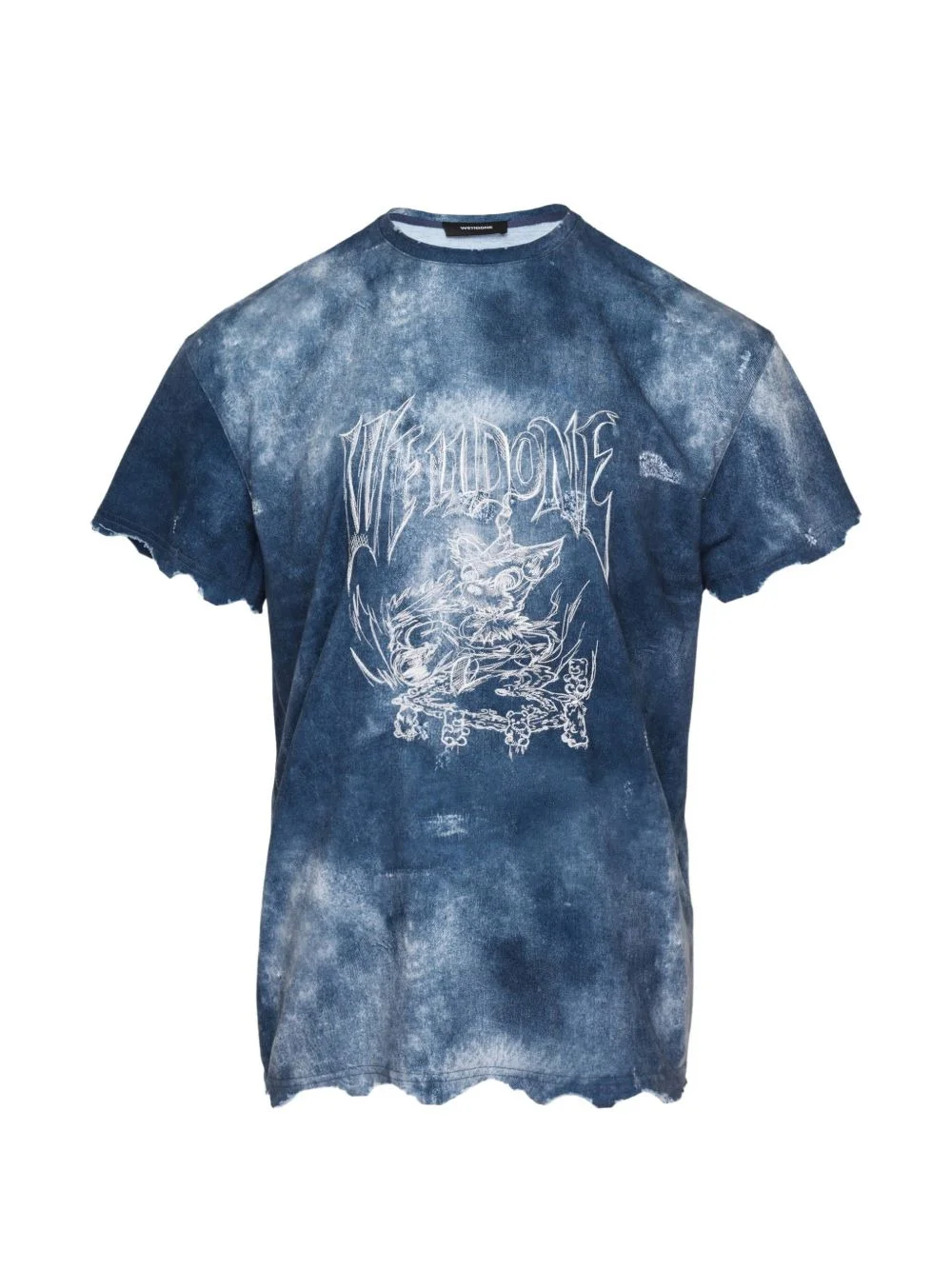 Trompe L'Oeil distressed graphic-print T-shirt - 1