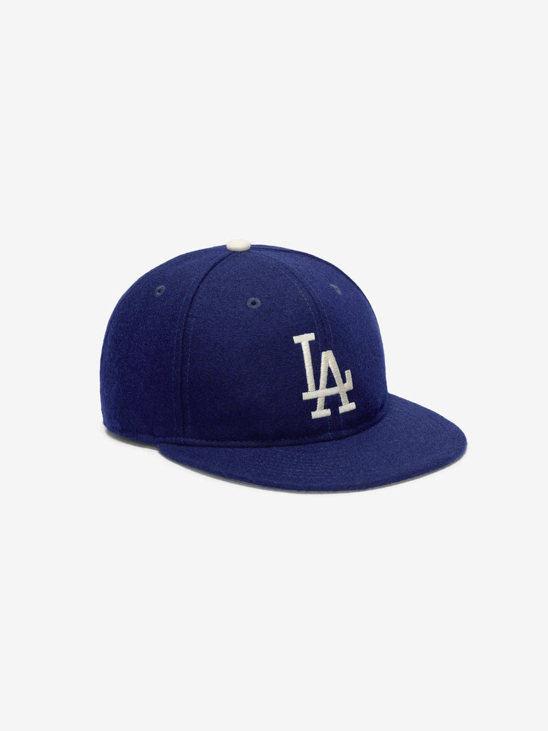 ESSENTIALS Los Angeles Dodgers Wool Retro Crown 59FIFTY Fitted Cap outlook