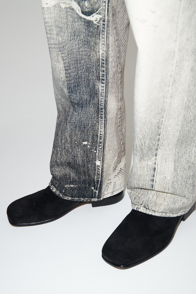 Michaelis Boot Waxy Black Suede 5