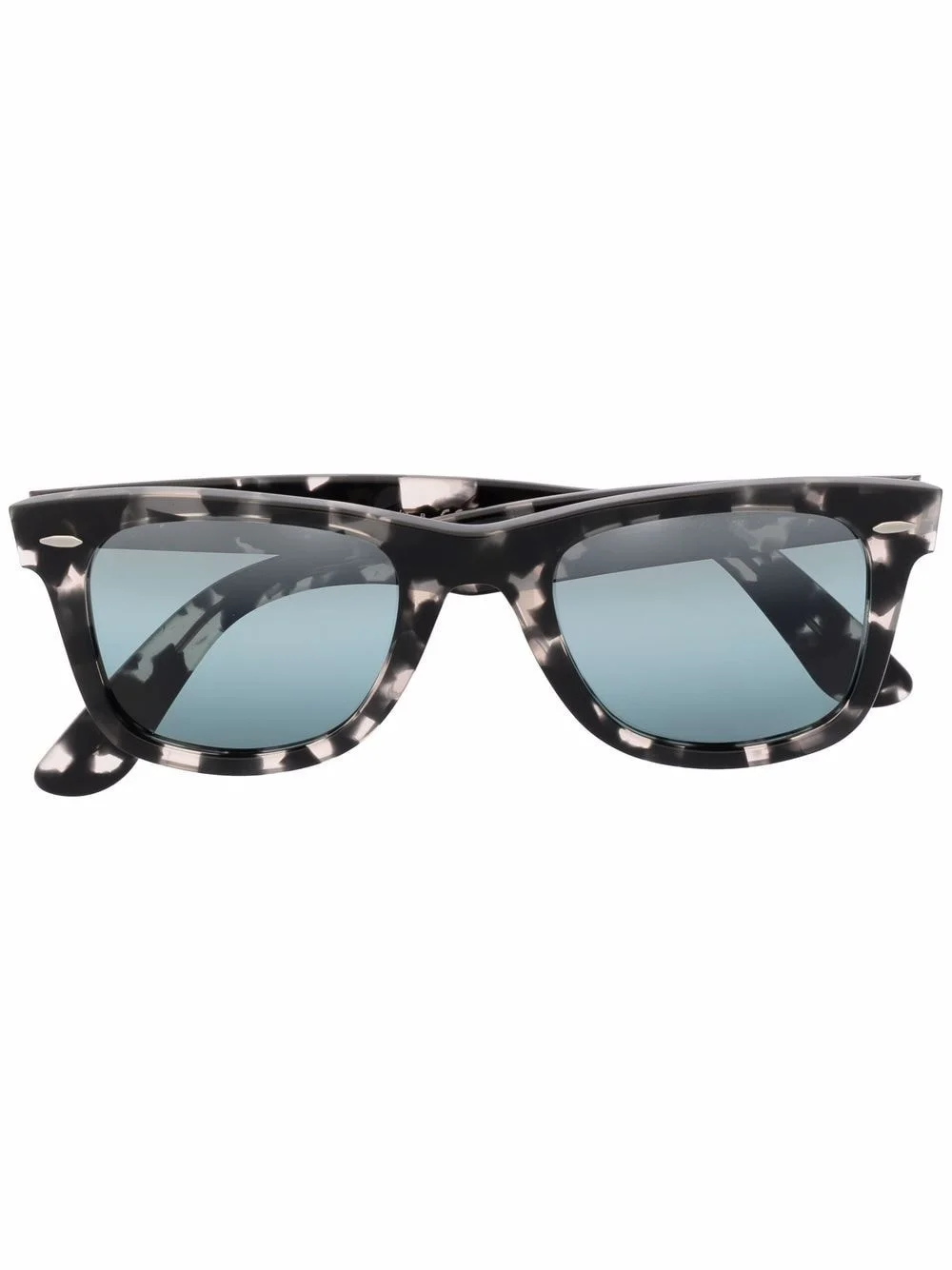 tortoiseshell wayfarer sunglasses - 1