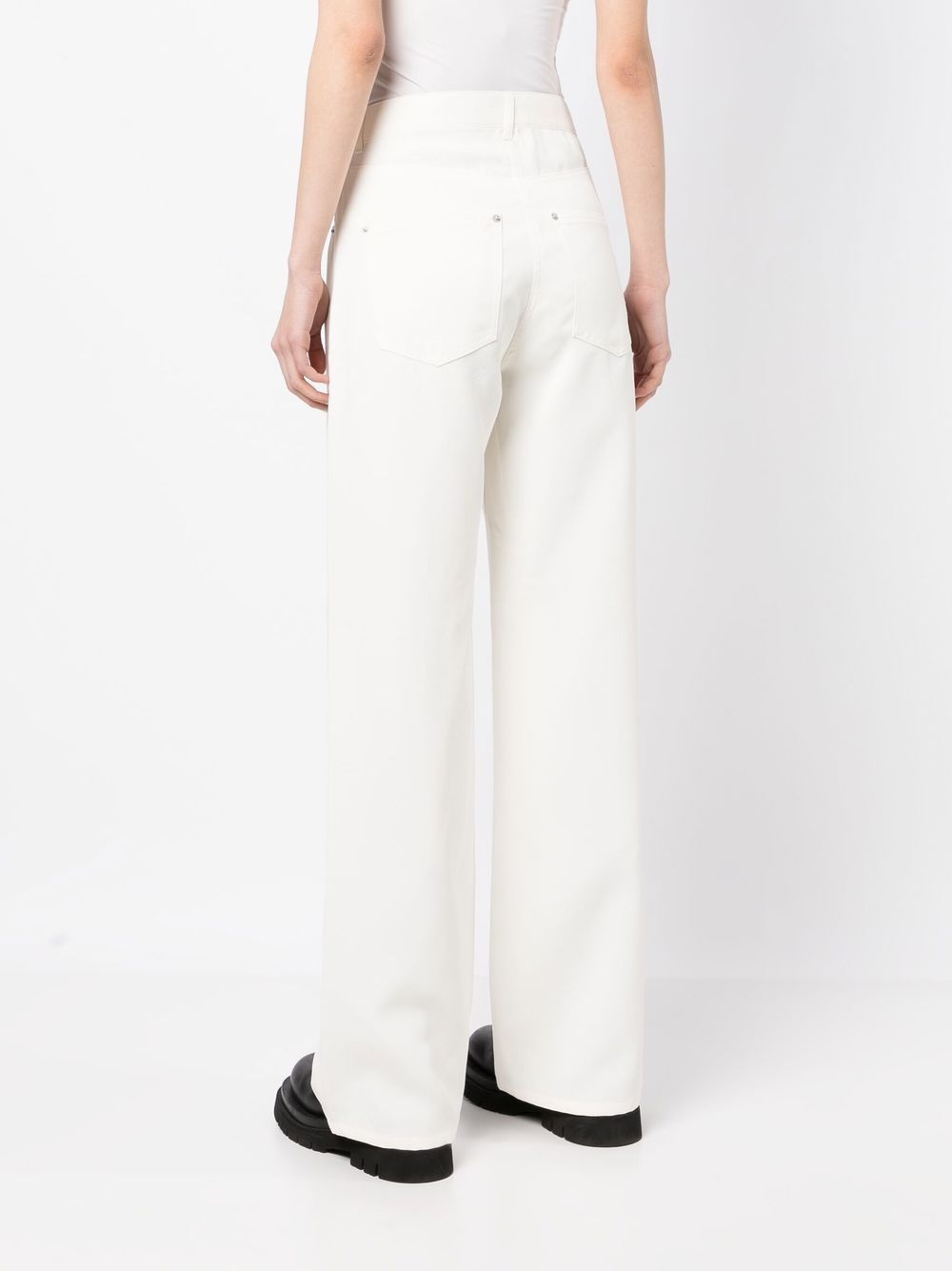 graphic straight-leg jeans - 4