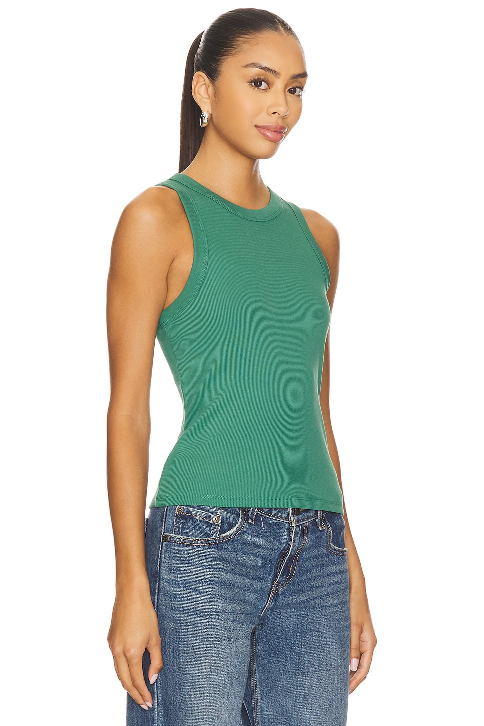 Jordyn Cropped Tank Top - 2