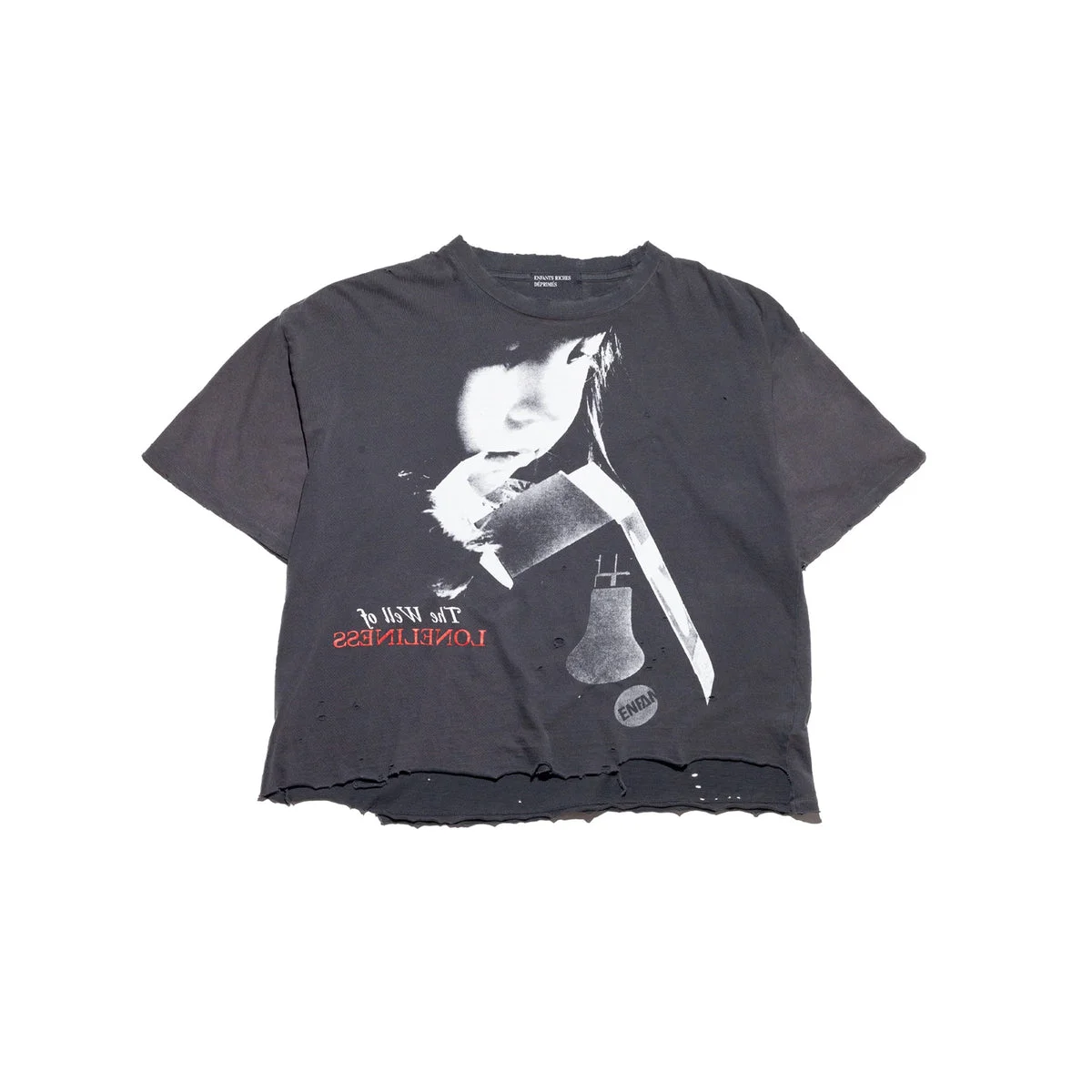 WELL OF LONELINESS T-SHIRT (DIRTY CHARCOAL) - 1