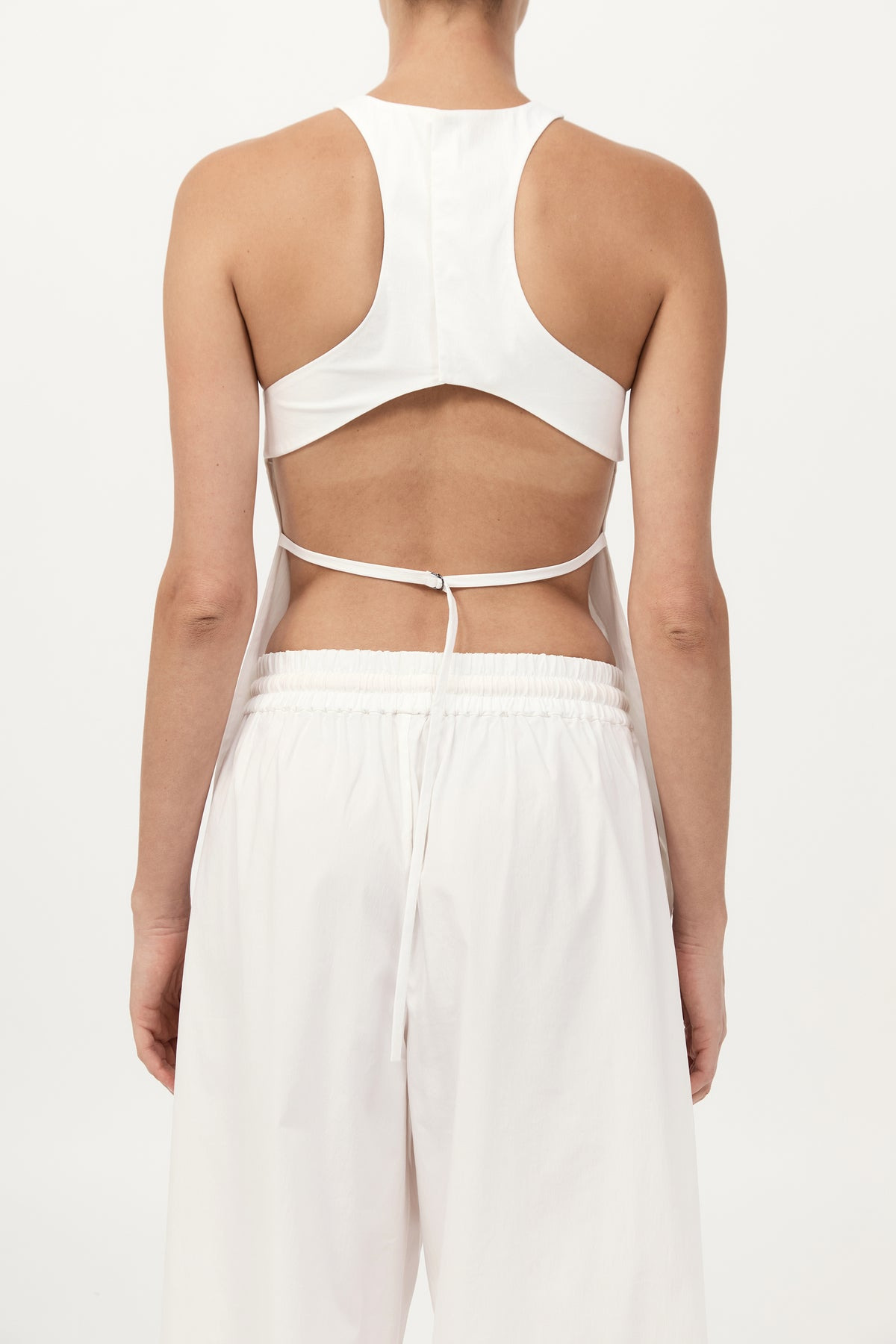 Racerback Top - White - 5