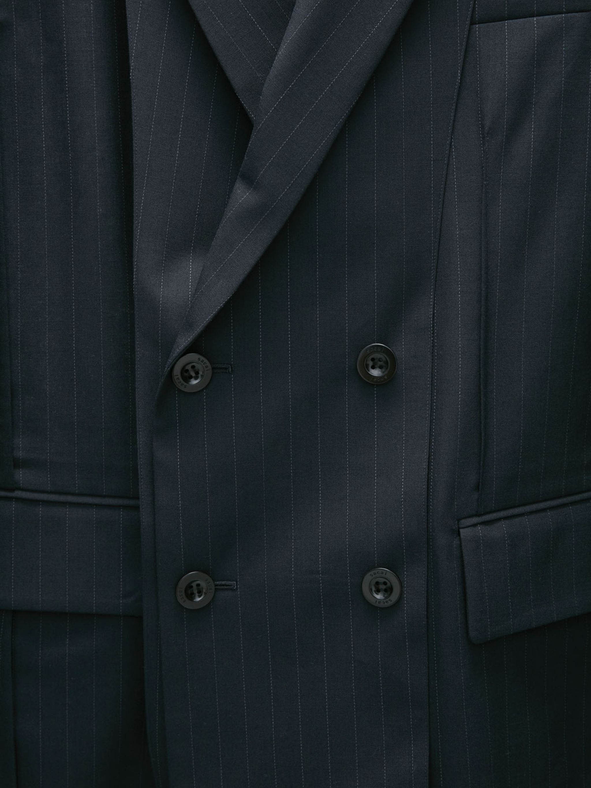 Chalk Stripe Jacket - 6