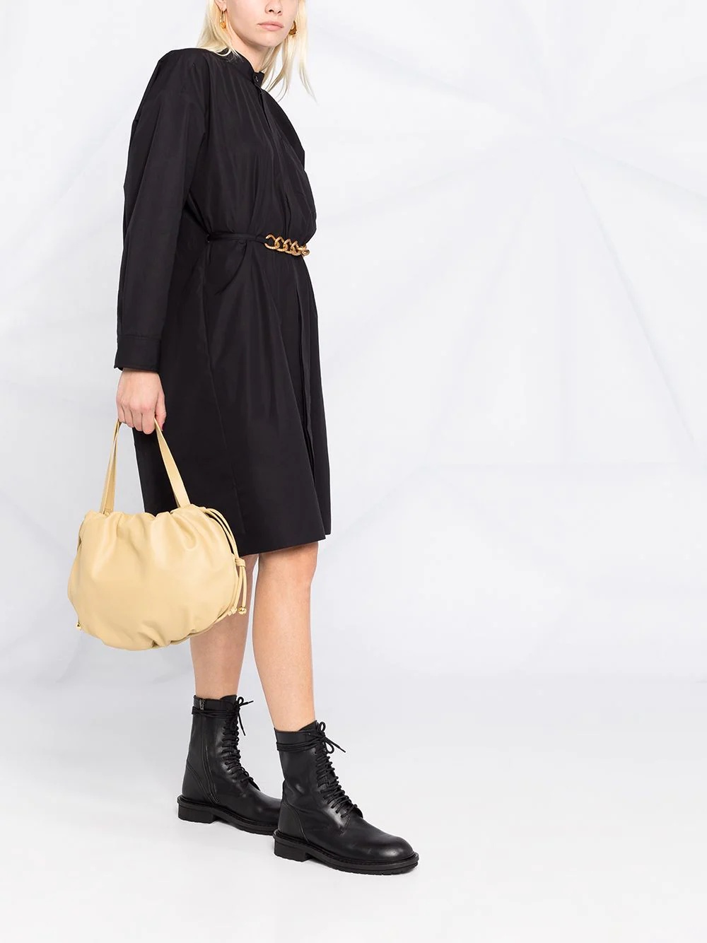 chain-belt dress - 6