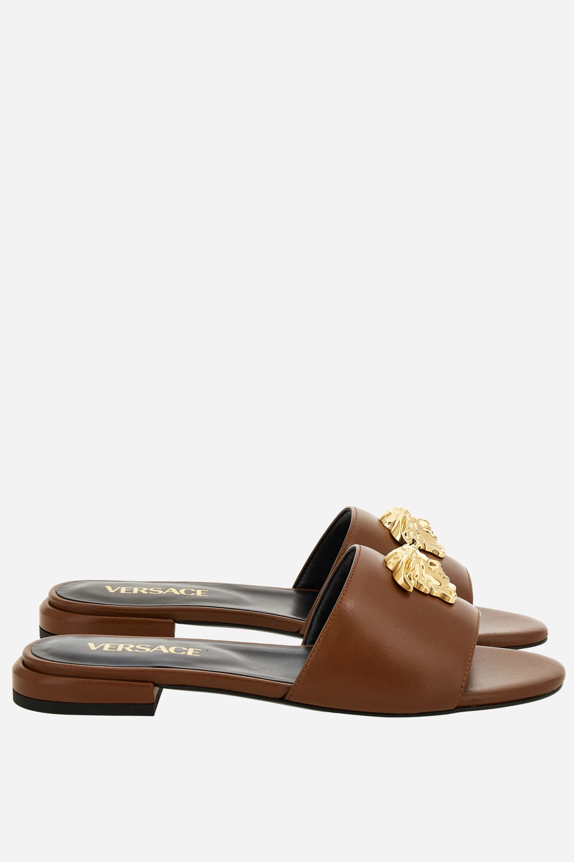Versace Logo Sandals - 1