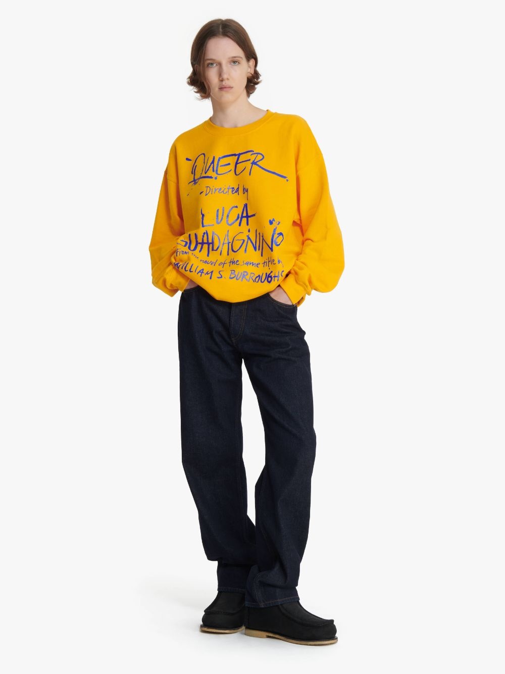 JW ANDERSON X QUEER SWEATSHIRT WITH TEXT PRINT - 3