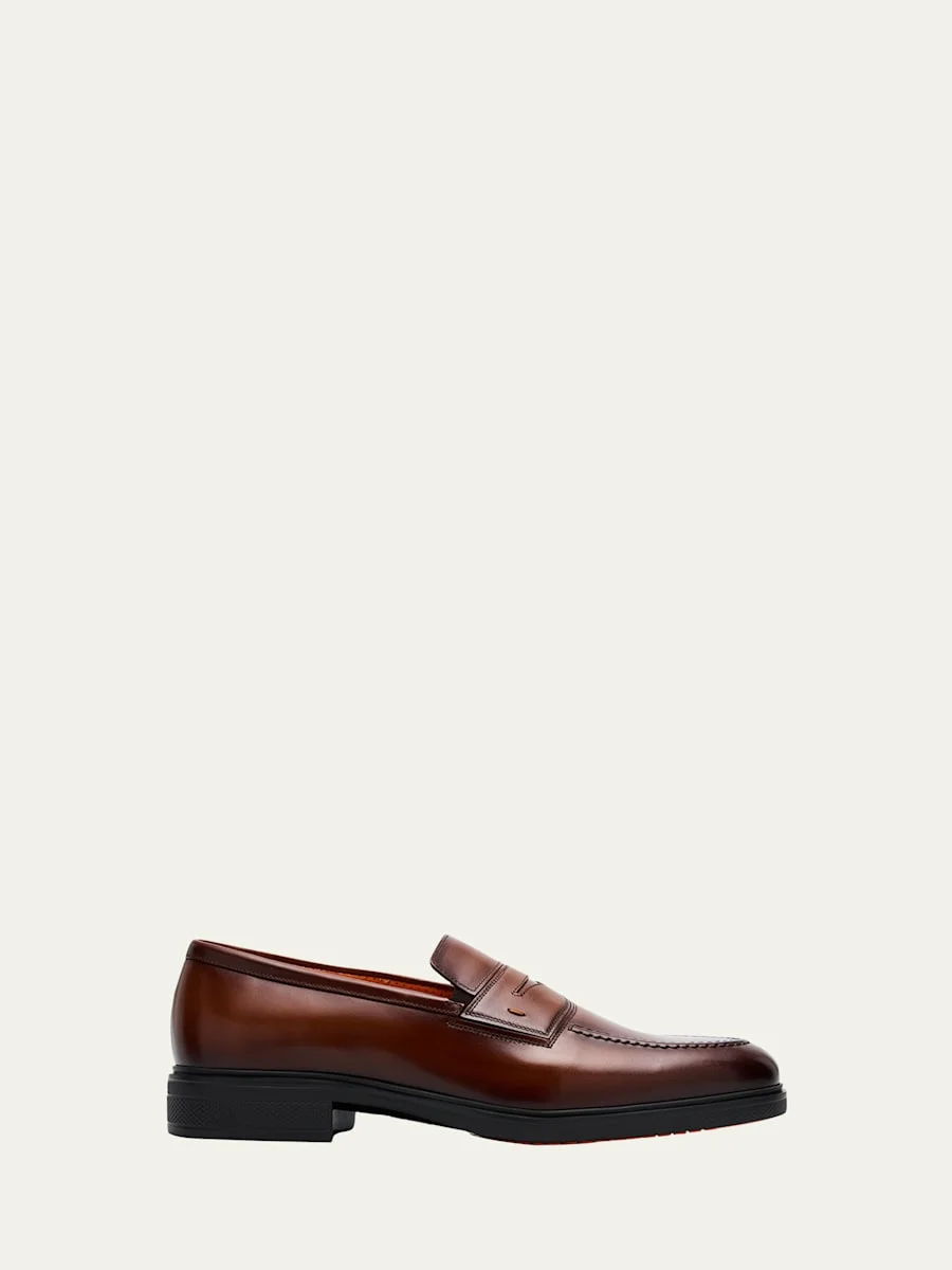 Men's Easy Leather Penny Loafers - 1