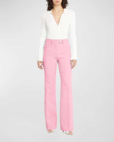 courrèges Twill Bootcut Pants outlook