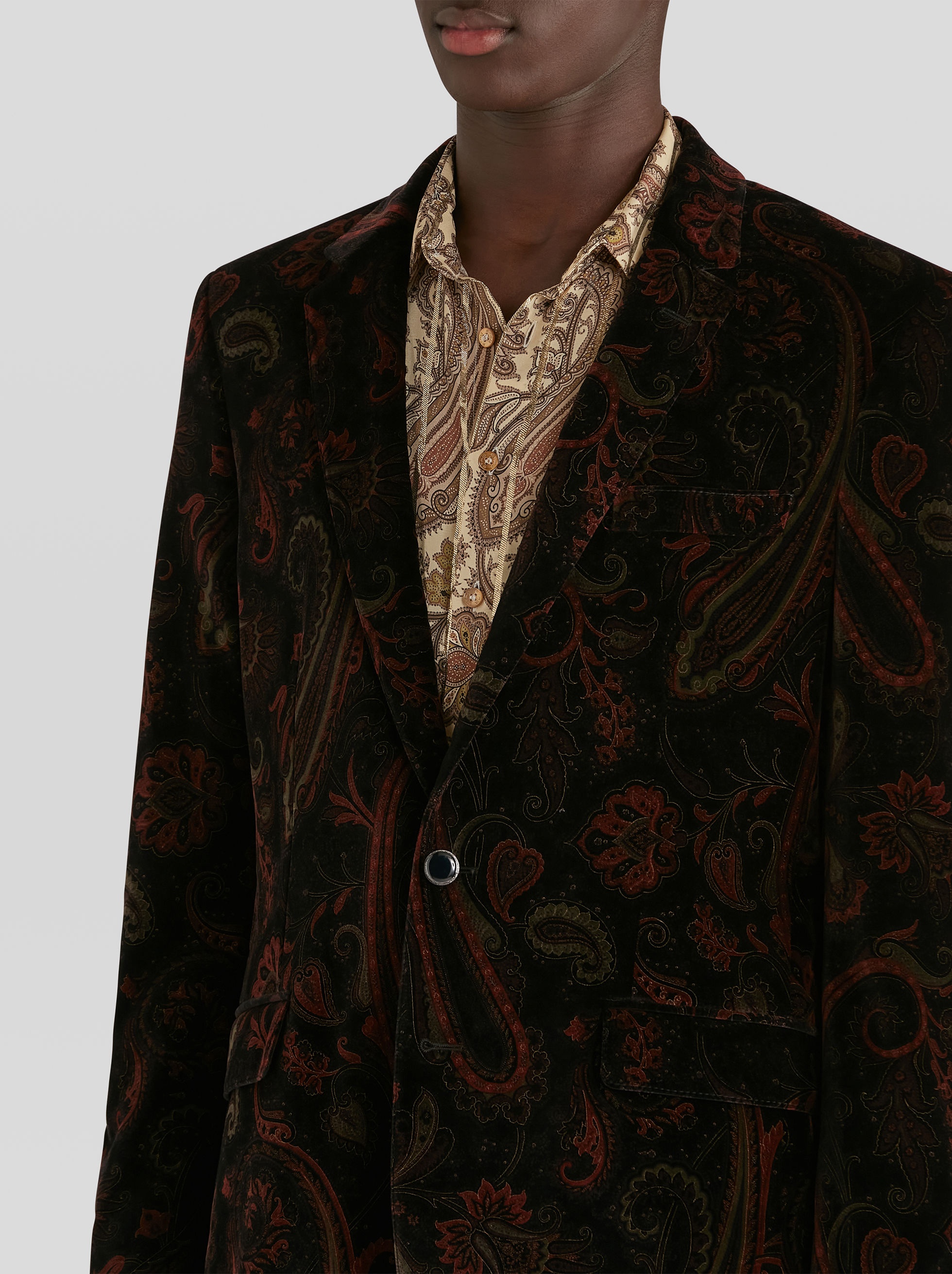 PAISLEY SEMI-TRADITIONAL JACKET - 2