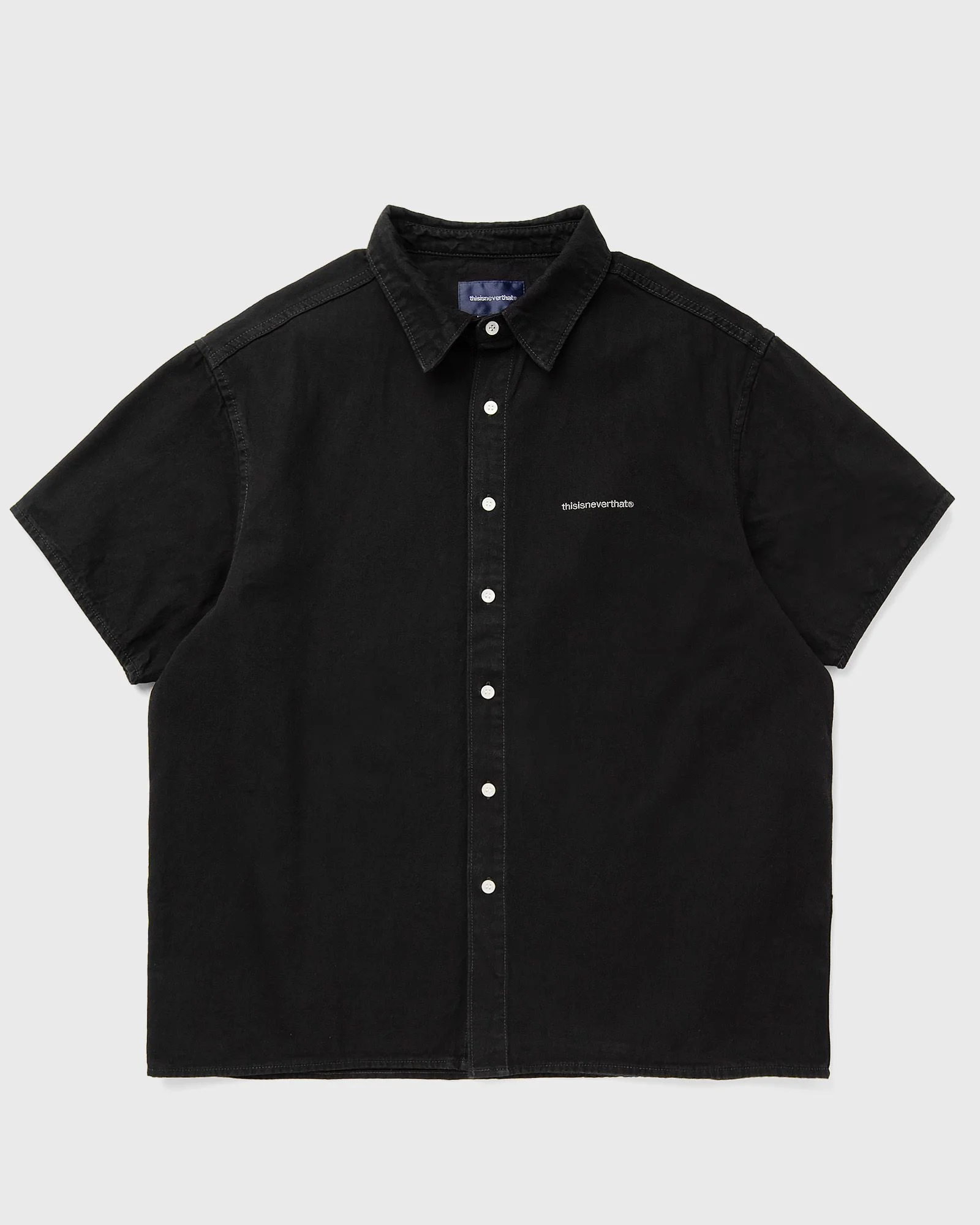 Washed Denim S/S Shirt - 1